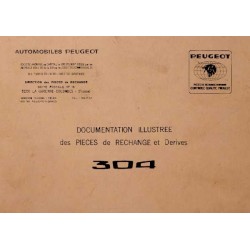 Peugeot 304, catalogue de pièces