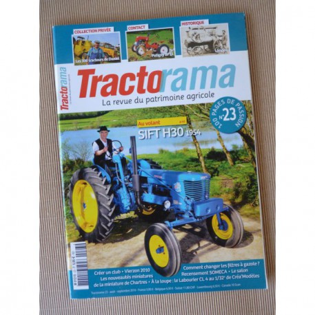 Tractorama n°23, Sift H30, Putigny BP11, Landini, Lantenois