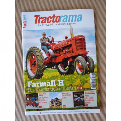 Tractorama n°40, Farmall H, Eicher E25, Puzenat, Claas, Noël, Jerphanion
