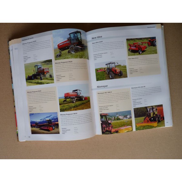 BOURBON rare tracteur promotionnel 1 /87  les machines agricoles Française