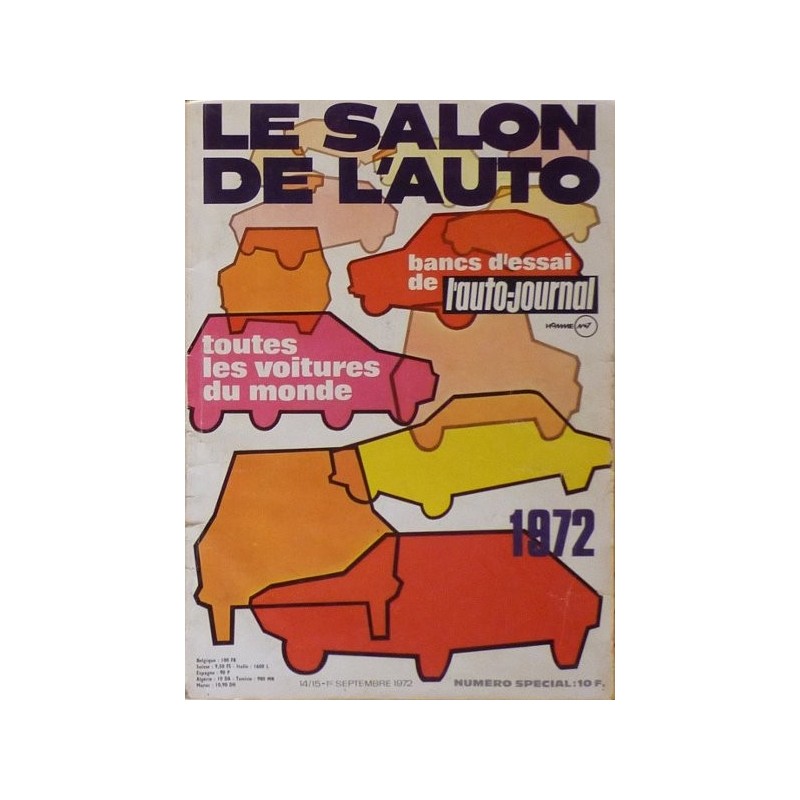 L'Auto Journal, salon 1972