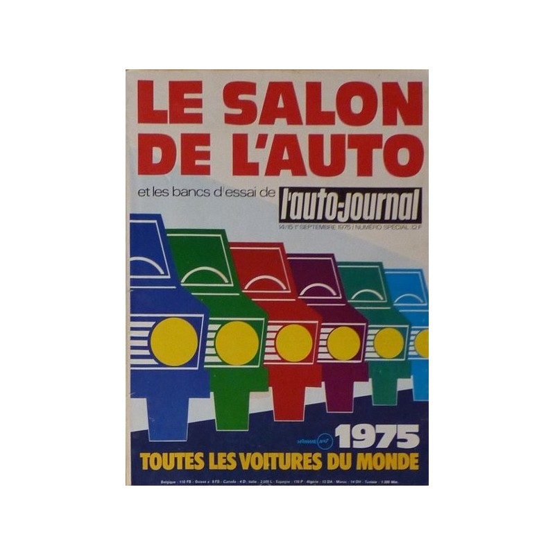 L'Auto Journal, salon 1975