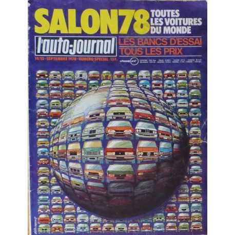 L'Auto Journal, salon 1978