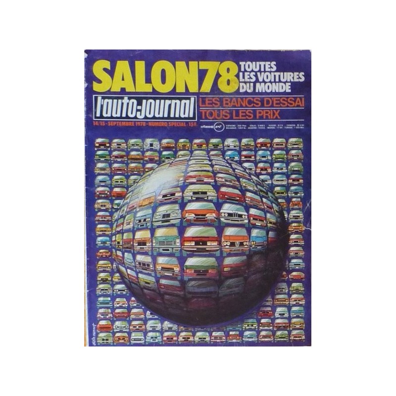 L'Auto Journal, salon 1978