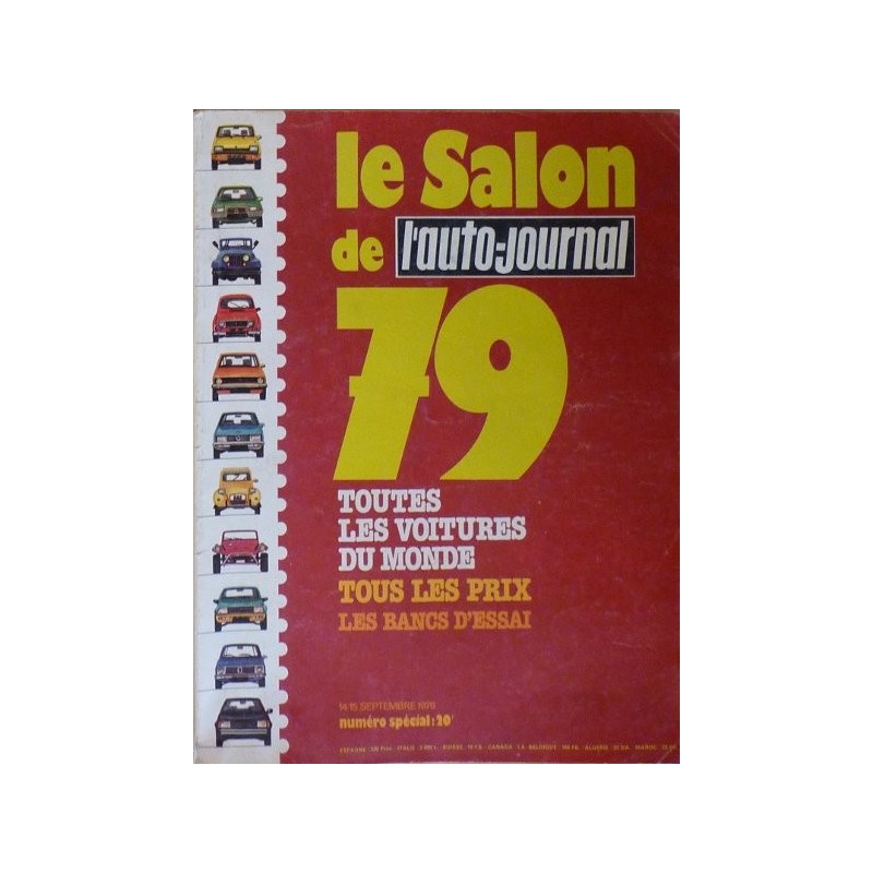 L'Auto Journal, salon 1979