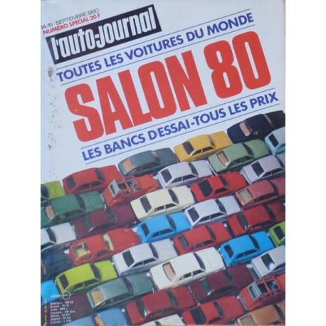 L'Auto Journal, salon 1980