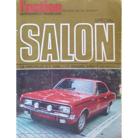 L'Action Automobile et Touristique, salon 1967