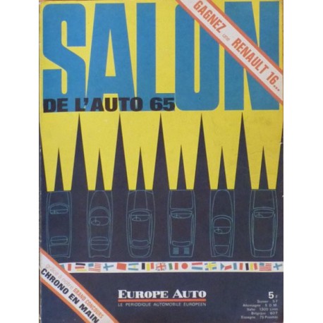 Europe Auto, salon 1965