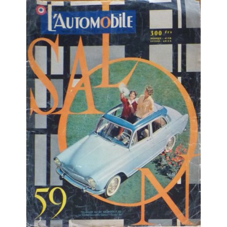 L'Automobile, salon 1959