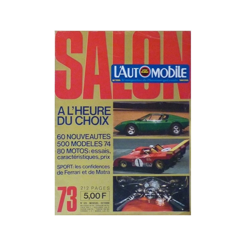 L'Automobile, salon 1973