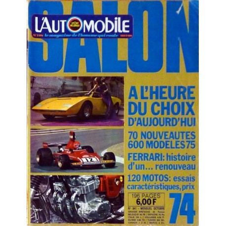 L'Automobile, salon 1974