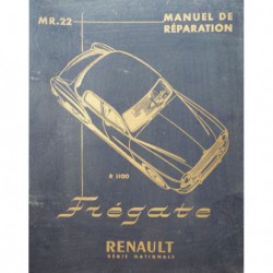 Renault Frégate R1100, manuel de réparation