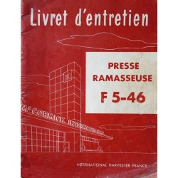 McCormick presse-ramasseuse...