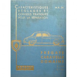 Renault Frégate, Caravelle, Domaine R1102, R1103, manuel de réparation (eBook)