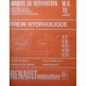 Renault Master frein hydraulique, manuel de réparation (eBook)