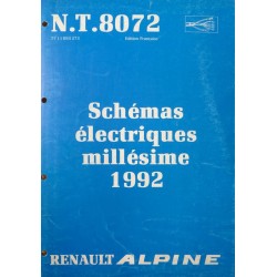 Alpine A610 Turbo D503 1992, schémas électriques (eBook)