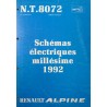 Alpine A610 Turbo D503 1992, schémas électriques (eBook)