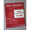 McCormick presse-ramasseuse F5-46, notice d'entretien originale