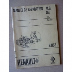 Renault 16 R1153 transmission automatique, manuel de réparation original