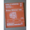 Renault 88 R7261 moteur 598, manuel de réparation original