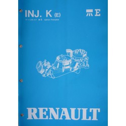 injection Renault 25 B298, B29A, manuel de réparation