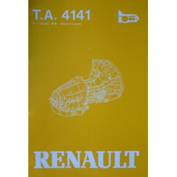 Renault 20 et 30, manuel de réparation transmission automatique