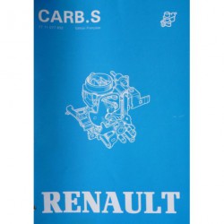 Carburateur Solex pour Renault, manuel de réparation (eBook)