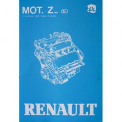 moteurs V6 types Z7V Z7U Z6W Z7W, Renault Alpine, manuel de réparation