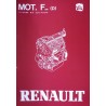 Moteur F8M et F8Q Renault, manuel de réparation