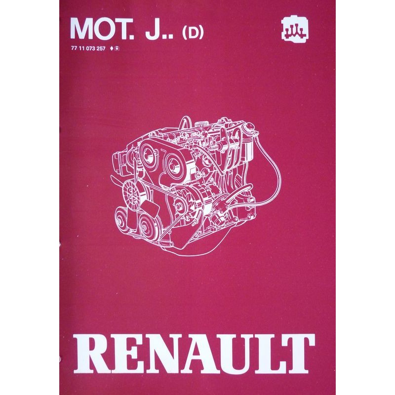 Moteurs J8S et 852 de Renault et Jeep, manuel de réparation (eBook)