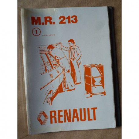Manuel de diagnostic Renault des années 70 original