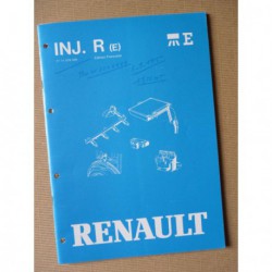 Injection essence type R de Renault 25, manuel de réparation original
