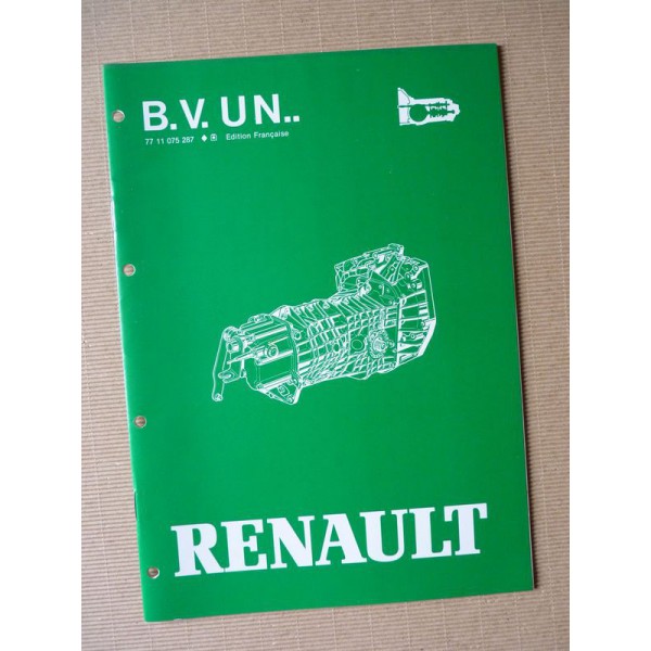 Manuel De Réparation Moteurs Renault Essence C1E, C1C, C1H, C6J, C7K, C1J + Alpine - 1996 - Occasion