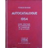 Autocatalogue 1954