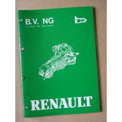 Boîte de vitesses NG0 à NG5 Renault, manuel de réparation original