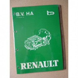 Boîte de vitesses HA0, 354, HA1, manuel de réparation original