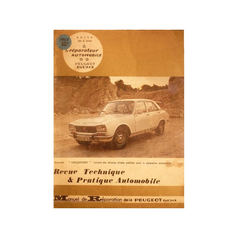 Le Réparateur Automobile, Peugeot 504