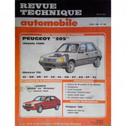 RTA Peugeot 205 essence TU depuis 1998
