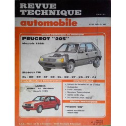 RTA Peugeot 205 essence TU depuis 1998