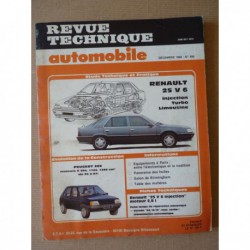RTA Renault 25 V6 injection, turbo et R25 limousine