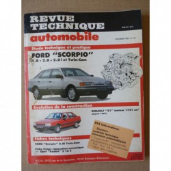 RTA Ford Scorpio 1.8, 2.0, 2.0i, Twin-Cam