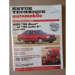 RTA Audi 80 Diesel et Turbo...