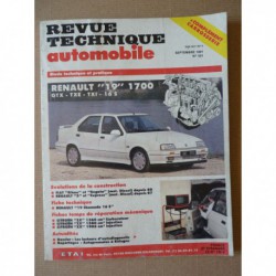 RTA Renault 19 1.7 GTX, TXE, TXI, 16S