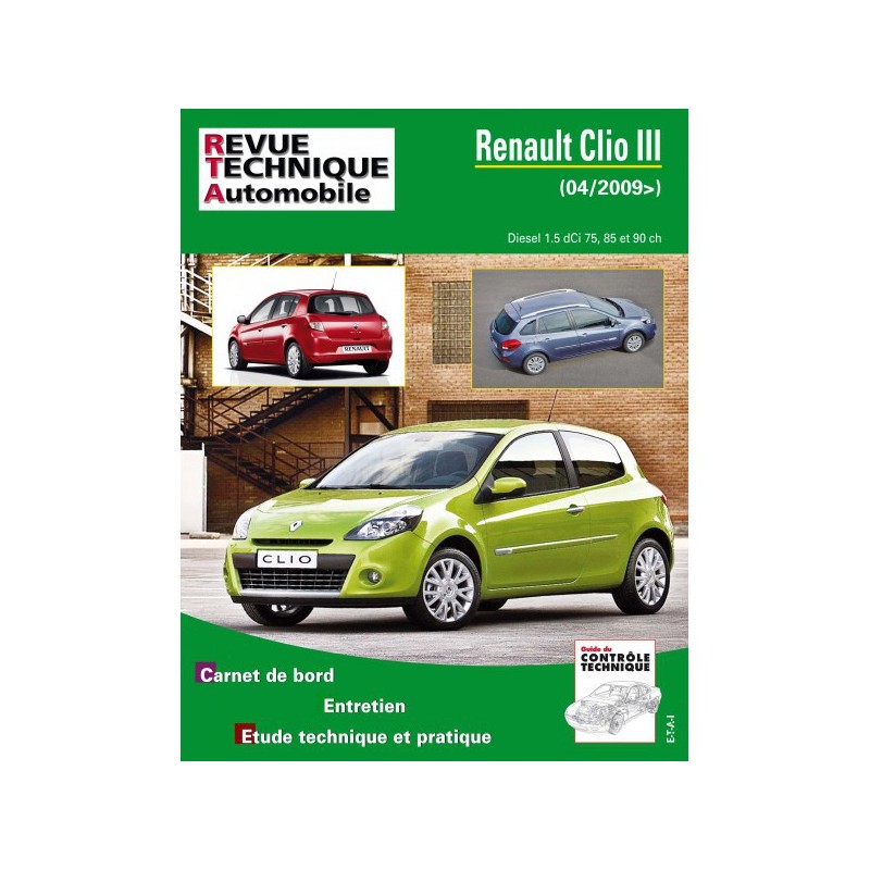 RTA Renault Clio III phase 2 Diesel