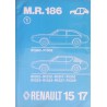 Renault 15 et 17, manuel de réparation