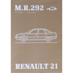 Renault 21 berline, manuel de réparation carrosserie original