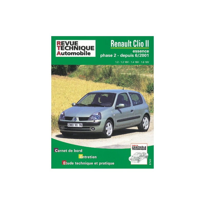 RTA Renault Clio II phase 2, essence