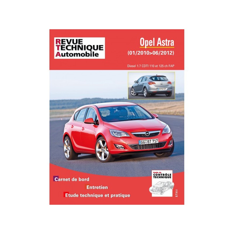 RTA Opel Astra J, 1.7 Diesel