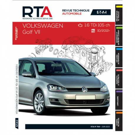 RTA Volkswagen Golf VII, 1.6 TDi
