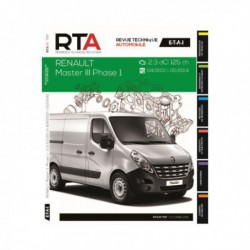 RTA Renault Master III phase 1 (2010-14)